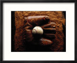Baseball in Antique Glove