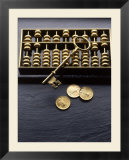 Abacus  key and coins