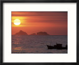 Arpoador Beach  Cagaras Island  Rio de Janeiro  Brazil