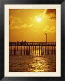 Sunset over Virginia beach  VA