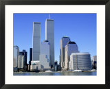 Lower Manhattan Skyline  NYC  NY