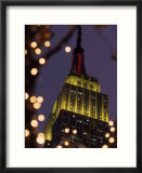 Empire State Building at Night  NYC  NY