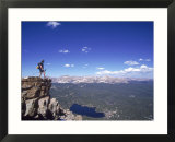 Hiker  Bald Mt  High Uintas  UT