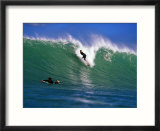 Surfer at Waikanae Beach  Poverty Bay  Gisborne  New Zealand