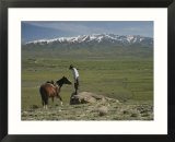 A family ranch  east side of Ruby Mountains