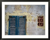 Weathered House with Shutters at Bastoni Marco Polo  Alghero  Sardinia  Italy