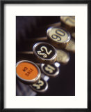 Close-up of cash register keys