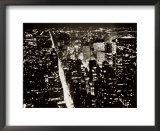 View from the Empire State Building at Night
