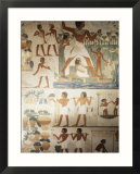 Paintings of Scenes of Everday Life in the Tomb of Nakht