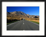 Highway 73 at Castle Hill Basin near Arthur's Pass  New Zealand