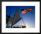 Stern of the Star of India Maritime Museum in Downtown San Diego  San Diego  California