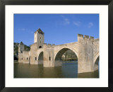 Valentre Bridge  Cahors  Quercy Region  Lot  France