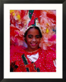 Young Girl from Folk Dance Group Preparing for Parade during Feria de la Chinita  Zulia  Venezuela