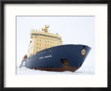 Russian Icebreaker  Kapitan Khlebnikov in Pack Ice  Weddell Sea  Antarctica  Polar Regions