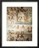 Paintings of Scenes of Everday Life in the Tomb of Nakht
