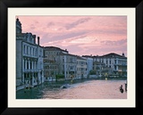 Grand Canal at Dusk from Academia Bridge  Venice  Italy