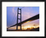 The Humber Bridge  Yorkshire  England