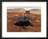 Artists Rendition of Mars Rover