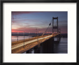 Severn Road Bridge  Severn Estuary  Wales  England