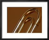 Close-up of a Brass Musical Instrument