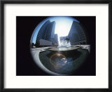 City Reflection in a Mirrored Sphere Montreal  Place Ville-Marie