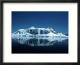Glacier and Reflection  Paradise Bay  Antarctica
