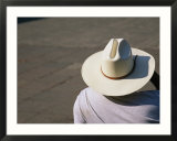 Mexican Man Wearing a Cowboy Hat