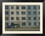 Exterior View of a Typical Depressing Communist-Built Apartment Building