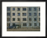 Exterior View of a Typical Depressing Communist-Built Apartment Building