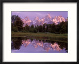 Mountains and Lake  Grand Teton National Park  WY