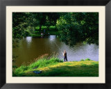Fishing in the River Vienne  Chinon  France