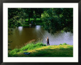 Fishing in the River Vienne  Chinon  France