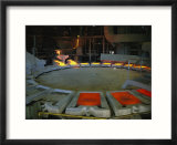 Molten copper is poured into molds at Chuquicamata Copper Refinery