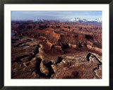 Dirty Devil River snakes toward Lake Powell