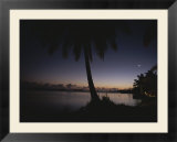 Evening falls over the islands of Palmyra