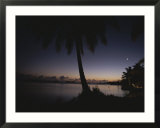 Evening falls over the islands of Palmyra