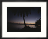 Evening falls over the islands of Palmyra
