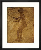 Ancient rock art at Tassili-n-Ajjer
