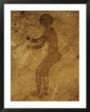 Ancient rock art at Tassili-n-Ajjer