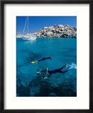 Two People Snorkelling  France