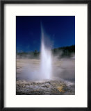 Plume Geyser in the Old Faithful Area  Yellowstone National Park  Wyoming  USA