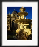Fountain On South Side Of Royal Exhibition Buildings  Exhibition Gardens  Melbourne  Australia