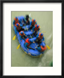 A raft trip down the rapids of the Kicking Horse River