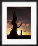 Polynesian Dancer  Ahu Tahai  Easter Island