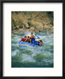 People White-Water Rafting on Colorado River