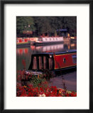 Basin Linking Canal to River Avon  Stratford-on-Avon  England