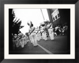 Marching Band in Gloucester  Massachusetts  USA
