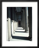 Pillar Lined Walkway - Architecture Montreal