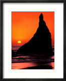 Oregon  Bandon Beach Sunset