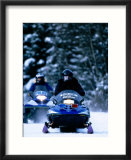 Police Snowmachines  Anchorage  USA